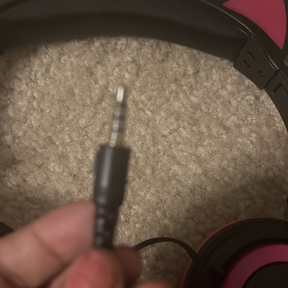 Barbie Pink Headset kitty cat 🐱 ears - Picture 2 of 2